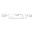 WAC Lighting 12" LED 24V Outdoor and Submersible RGB Color Changing Strip Light