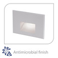 WAC Lighting 5" LEDme 120V LED Horizontal Step and Wall Light with AM Finish