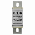 Bussmann FWJ-300A Eaton series FWJ high speed fuse, 300A, 25 kAIC (35-200A), 100 kAIC (250-2000A), 50 kAIC at 800 Vdc (35-200A, 450-600A), None, High speed fuse, Blade end X blade end, Stud