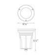 WAC Lighting WAC 3in LED 120V Adjustable Inground Recessed Light