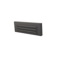 WAC Lighting WAC-4901 9in 12V LED Horizontal Louvered Surface Mounted Step Light and Wall Light