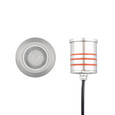 WAC Lighting WAC-2012 LED 2in 12V Round Low-Profile Top Inground Indicator Light with Honeycomb Louver for Glare Control