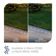 WAC Lighting WAC-2091 LED 2in 12V Round Beveled Single Directional Top Inground Indicator Light