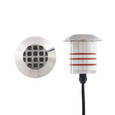 WAC Lighting LED 2in 12V Round Louvered Top Inground Indicator Light