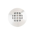 WAC Lighting LED 2in 12V Round Louvered Top Surface Mounted Indicator Light