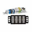 Bussmann X31914 Eaton series dual row terminal block cover, Terminal Block Cover, 14-pole, Clear