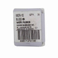 Bussmann WER-8 Eaton series Type WER telecommunication fuse, 32 Vdc, 8A, Non Indicating, Non-indicating, Flat