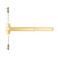 Von Duprin Grade 1 Concealed Vertical Rod Exit Bar, Wide Stile Pushpad, 36" Device, 80" to 100" Door Height, Nightlatch Function, Escutcheon Pull, Hex Key Dogging