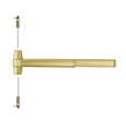 Von Duprin Grade 1 Concealed Vertical Rod Exit Bar, Wide Stile Pushpad, 36" Device, 80" to 100" Door Height, Nightlatch Function, Escutcheon Pull, Hex Key Dogging