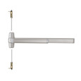 Von Duprin Grade 1 Concealed Vertical Rod Exit Bar, Wide Stile Pushpad, 36" Device, 80" to 100" Door Height, Nightlatch Function, Escutcheon Pull, Hex Key Dogging