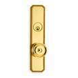 Omnia D25430A 430 Knob and 25000 Plate Single Cylinder Mortise Lockset  Omnia D25430A