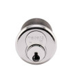 Medeco 32-0475H-Y02 Rim Cylinder Housing, 6-Pin, LFIC Prep, Less Core, CT-Y02 Horizontal Tailpiece