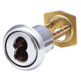 Medeco 32-0475H-Y02 Rim Cylinder Housing, 6-Pin, LFIC Prep, Less Core, CT-Y02 Horizontal Tailpiece