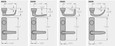 Precision Hardware Inc (PHI) 2900 Series - Narrow Stile Classroom Function - Lever Trim for 2000 Series Exit Devices