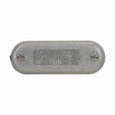 Crouse-Hinds 270F Eaton series Condulet Form 7 wedge nut cover, Feraloy iron alloy, 3/4"