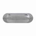 Crouse-Hinds 390 Eaton series Condulet Mark 9 cover, Sheet aluminum, 1"