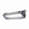 Crouse-Hinds APSD42870EMT1WL Eaton series Pauluhn AllPro APS linear fluor,3/4" entry,4 ft,Drop,Acrylic lens,T12HO RDC,304 SS,2-lamp,battery,1 lamp,277V max,test switch,lamps included,dual safety cable attachment points,Standard wall/ceiling,120-277 V