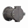 Crouse-Hinds AR20412 S22 Eaton series Arktite AR receptacle with mechanical lug, 200A, Four-wire, four-pole, 50-400 Hz, Style 1, Copper-free aluminum, Spring door, Reversed contacts, Crimp/solder, 600 Vac/250 Vdc, 0.75"