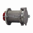 Crouse-Hinds AR20412 S22 Eaton series Arktite AR receptacle with mechanical lug, 200A, Four-wire, four-pole, 50-400 Hz, Style 1, Copper-free aluminum, Spring door, Reversed contacts, Crimp/solder, 600 Vac/250 Vdc, 0.75"