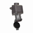 Crouse-Hinds ARE3422 Eaton series Arktite ARE receptacle assembly, 30A, Three-wire, four-pole, 50-400 Hz, Style 2, Copper-free aluminum, Spring door, 3/4", 600 Vac/250 Vdc