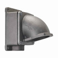 Crouse-Hinds AJ47 Eaton series AJ back box and adapter assembly, 60A/100A/150A, One hub, Cast aluminum, 1-1/4"