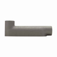 Crouse-Hinds BLB10 SA Eaton series Condulet B mogul conduit body, Copper-free aluminum, LB shape, 4"