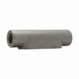 Crouse-Hinds C87 Eaton series Condulet Form 7 conduit outlet body, Feraloy iron alloy, C shape, 3"