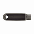 Crouse-Hinds BLB3 Eaton series Condulet B mogul conduit body, Feraloy iron alloy, LB shape, 1"