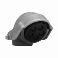 Crouse-Hinds CF690 Eaton series F series service entrance head replacement cover, Copper-free aluminum, 1-1/2" diameter