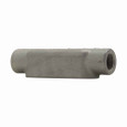 Crouse-Hinds C88 Eaton series Condulet Form 8 conduit outlet body, Feraloy iron alloy, C shape, 3"