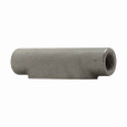 Crouse-Hinds C67 Eaton series Condulet Form 7 conduit outlet body, Feraloy iron alloy, C shape, 2"
