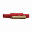 Crouse-Hinds E1015-8332 Eaton series Cam-Lok J Series E1015 plug, Up to 150A continuous, #8-#4 AWG, Yellow, Set screw, Brass contacts, Female, Thermoplastic elastomer (TPE), Non-vulcanized, 600 Vac/dc