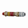 Crouse-Hinds ECLK36 Eaton series ECLK coupling, 6" flexible length, Male connection one end, female connection one end, Forged brass, 1" trade size