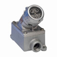 Crouse-Hinds ENR31201 M4 Eaton series Ark-Gard ENR Premier receptacle assembly, 20A, Single, 50-400 Hz, Copper-free aluminum, 5-20R, Single-gang, Dead end, 1", 125 Vac