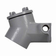 Crouse-Hinds EVIJ2 Eaton series EVI mounting module, Copper-free aluminum, Bulkhead mount, 3/4"