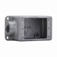 Crouse-Hinds FD1 SA Eaton series Condulet FD device box, Deep, Copper-free aluminum, Single-gang, 1/2"