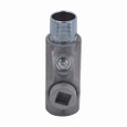 Crouse-Hinds EYS66 SA Eaton series EYS conduit sealing fitting, Male and female, Copper-free aluminum, Vertical or horizontal, 2"