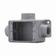 Crouse-Hinds FDCT3 Eaton series Condulet FDC device box, Deep, Feraloy iron alloy, Single-gang, T shape, 1"