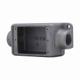 Crouse-Hinds FSC2 SCA Eaton series Condulet FS device box, Shallow, Sand cast aluminum, Single-gang, C shape, 3/4" Crouse-Hinds FSC2 SCA Eaton series Condulet FS device box, Shallow, Sand cast aluminum, Single-gang, C shape, 3/4"