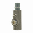 Crouse-Hinds EYS716 Eaton series EYS conduit sealing fitting, Male and female, Feraloy iron alloy and/or ductile iron, Vertical or horizontal, Group B rated, 2-1/2"