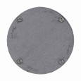 Crouse-Hinds GRF110 Eaton series Condulet GRF blank cover, Copper-free aluminum, Surface mount