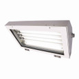 Crouse-Hinds HPAB46571 Eaton series Pauluhn Summit HPA linear fluorescent light fixture,1/2" (2) NPT hubs,50/60 Hz,4 ft lamp,Fluorescent,Acrylic lens,T5HO mini bi-pin,Aluminum,6-lamp,Through feed,Bolted door,120-277 Vac,54W