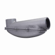Crouse-Hinds LBD9900 Eaton series Condulet LBD mogul conduit body, Feraloy iron alloy, 3-1/2"
