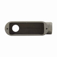 Crouse-Hinds LB59 Eaton series Condulet Mark 9 conduit outlet body, Copper-free aluminum, LB shape, 1-1/2"