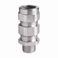 Crouse-Hinds TMC9352 Eaton series TMC cable gland,Metal-clad (interlocked or continuously welded corrugated armoured) and tray cable,Armoured gland, Aluminum, Outer Sheath:3.02-3.78",General purpose, 3-1/2" NPT,Armor Range:2.95-3.52"