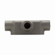Crouse-Hinds T88 Eaton series Condulet Form 8 conduit outlet body, Feraloy iron alloy, T shape, 3"