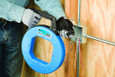 IDEAL Industries 31-057 240' Blued-Steel Fish Tape w/Formed Hook & Tuff-Grip™ Pro Case