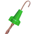 Ideal Industries Greenie Model 92 Grounding Wire Connectors with Live-Action Spring Technology - Jar of 1000