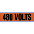 IDEAL Industries 44-314 Voltage & Conduit Marker Card, "480V", Large