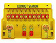 IDEAL Industries 44-806 Ten-Lock Station, w/10 Locks, 24 Tags, 2 Hasps